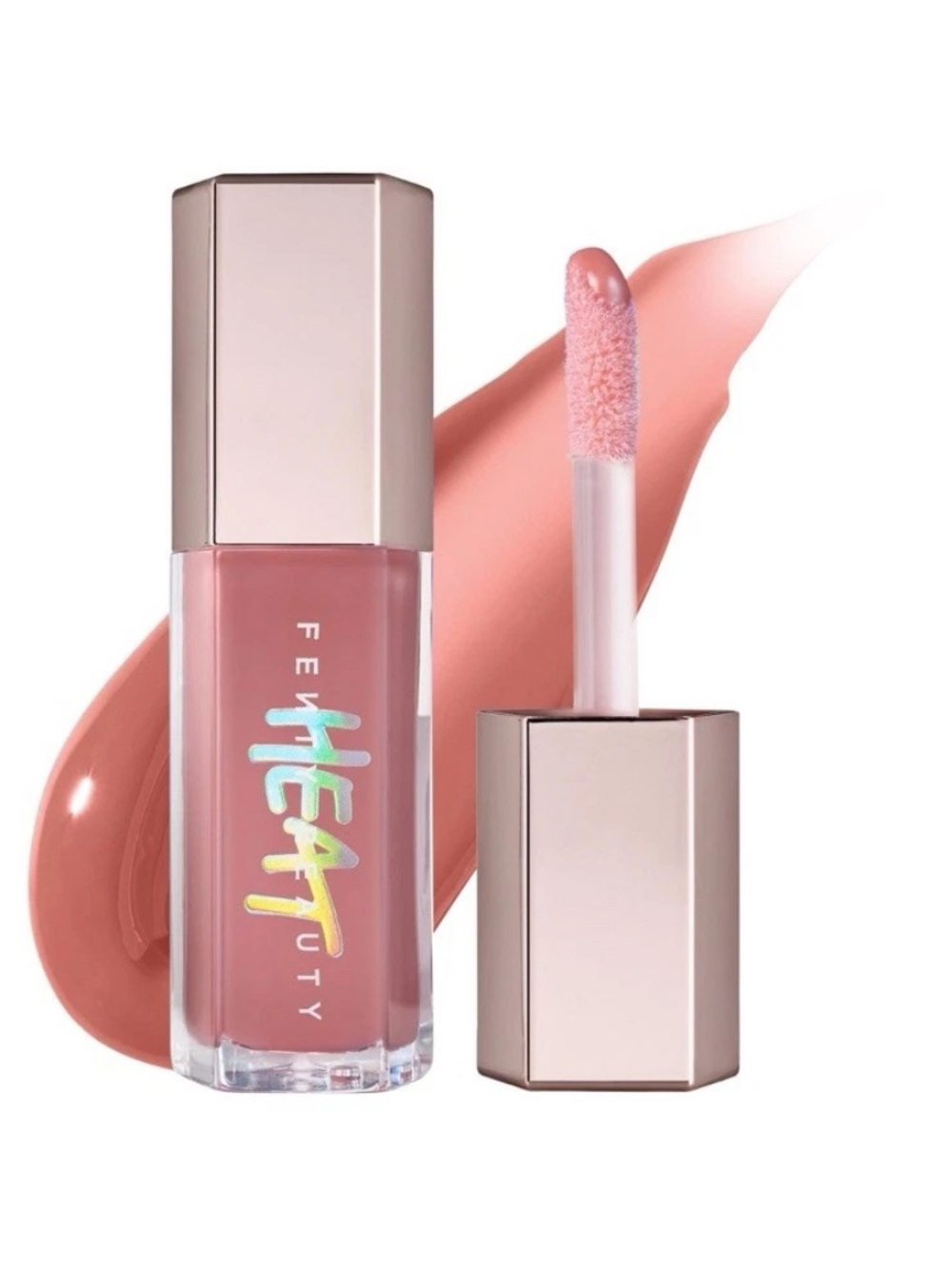 FENTY BEAUTY Gloss Bomb Heat Lip Plumper in Fussy Heat - 0.3 fl oz NIB
